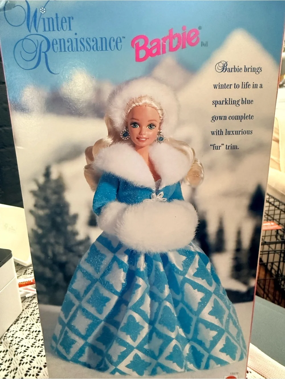 Barbie Winter Renaissance Blue & White Evening Elegance Special Edition